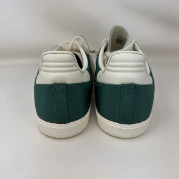Adidas Samba OG Shoes Off White Collegiate Green Men’s Size 9.5 - Picture 4 of 8